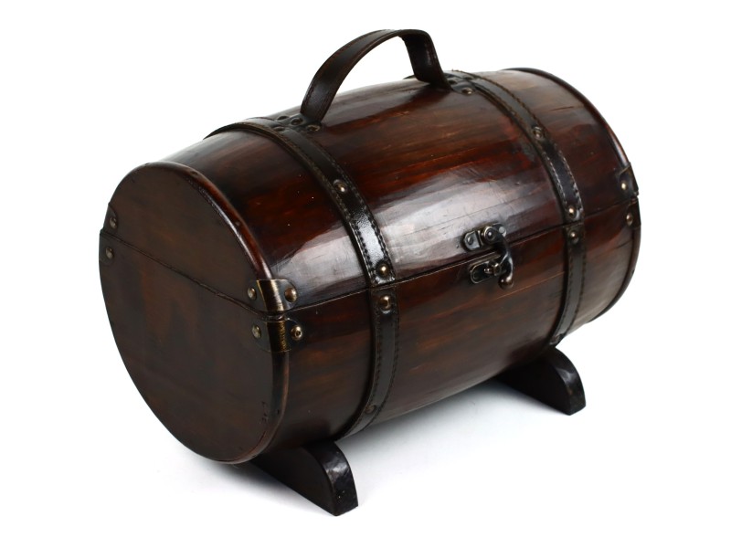 Charmante houten vatkist