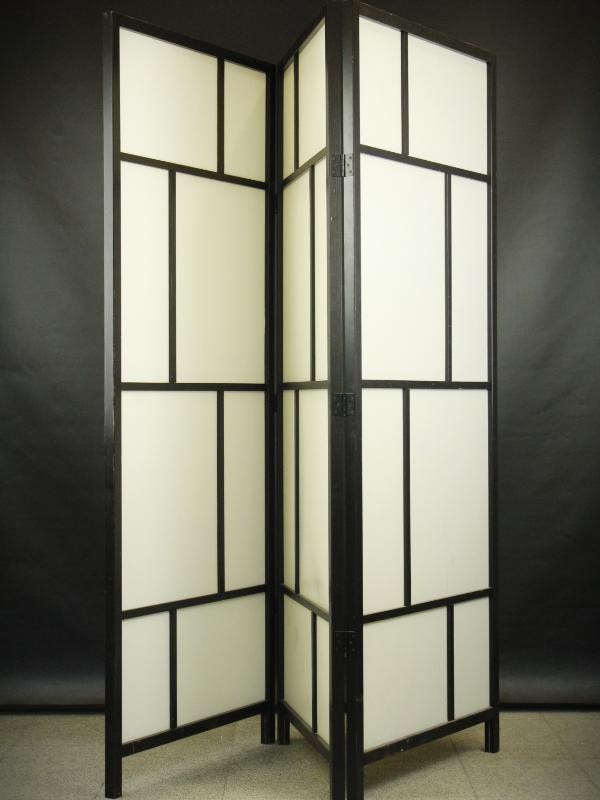 Japans kamerscherm met 3 panelen