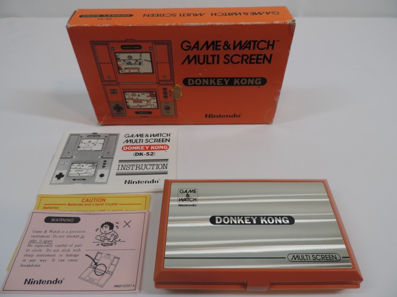 Vintage Nintendo Game & Watch Multi Screen: Donkey Kong
