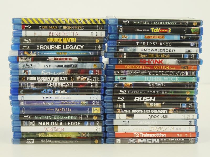 40+ Blu-Ray films