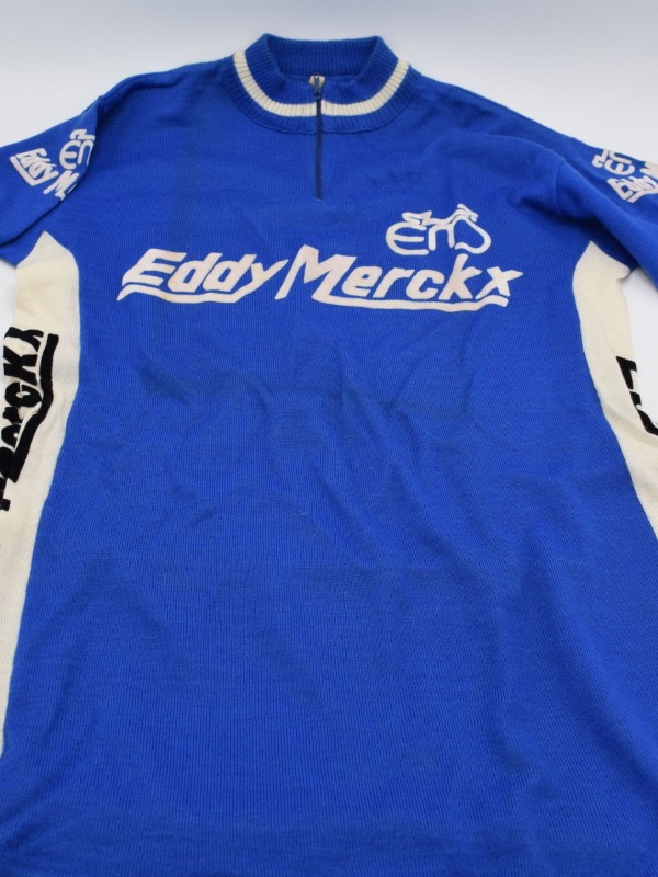 Wielertruitje Eddy Merckx blauw