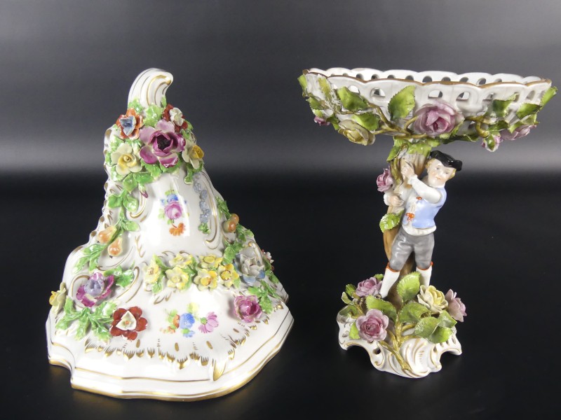 Oud Romantisch Porcelein