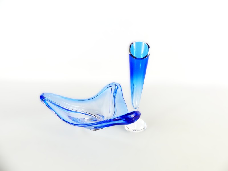 2 Decoratieve stukken - Val Saint Lambert