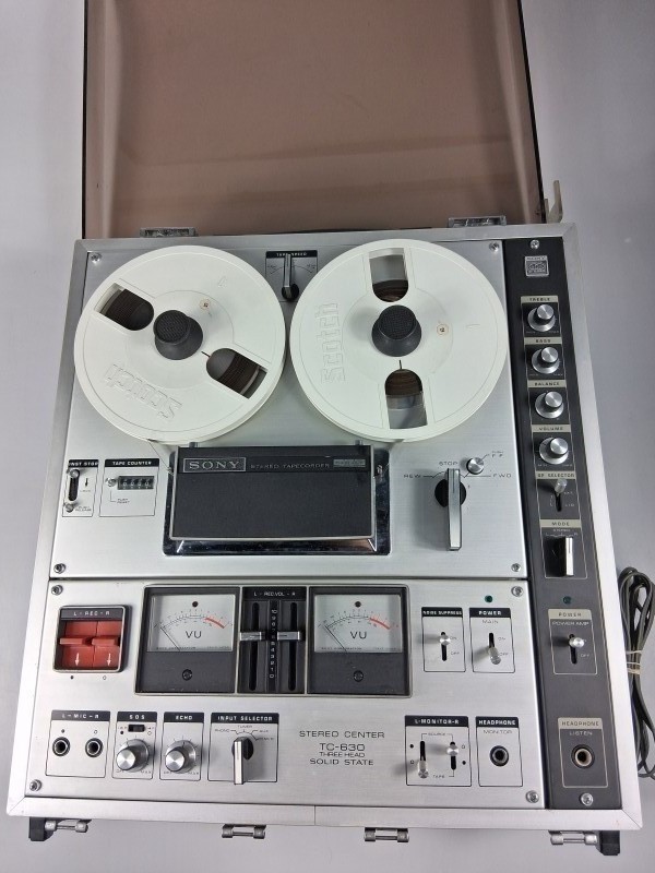 Sony TC-630 Stereo Center – Reel-to-Reel Bandrecorder