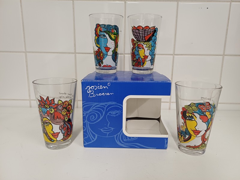 Josien Broeren drinkglazen