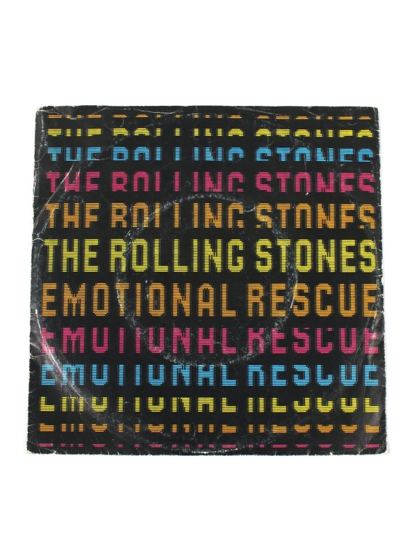 Vintage 7" LP 'Emotional Rescue' ‒ The Rolling Stones (EMI, 1980)