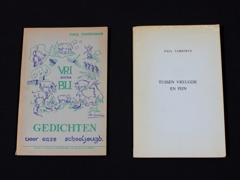 Twee Vintage Dichtbundels  ‒ Paul Tamboryn
