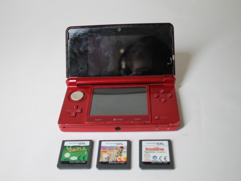 Nintendo 3DS met 3 spellen (Art. 3352)
