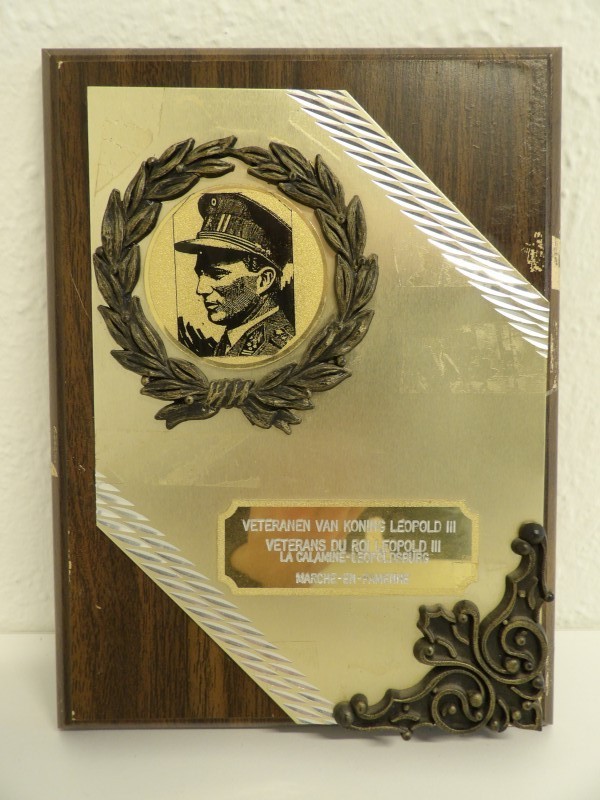 Herdenkingsplakaat - Veteranen van Koning Leopold III