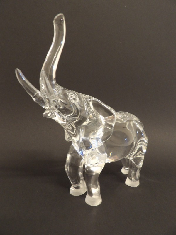 Kristallen beeld olifant