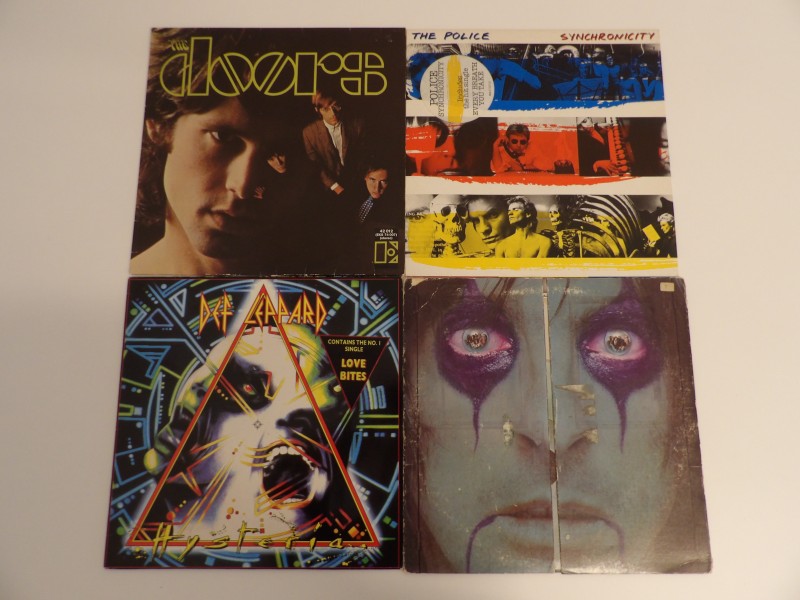 Lot rock-LP's
