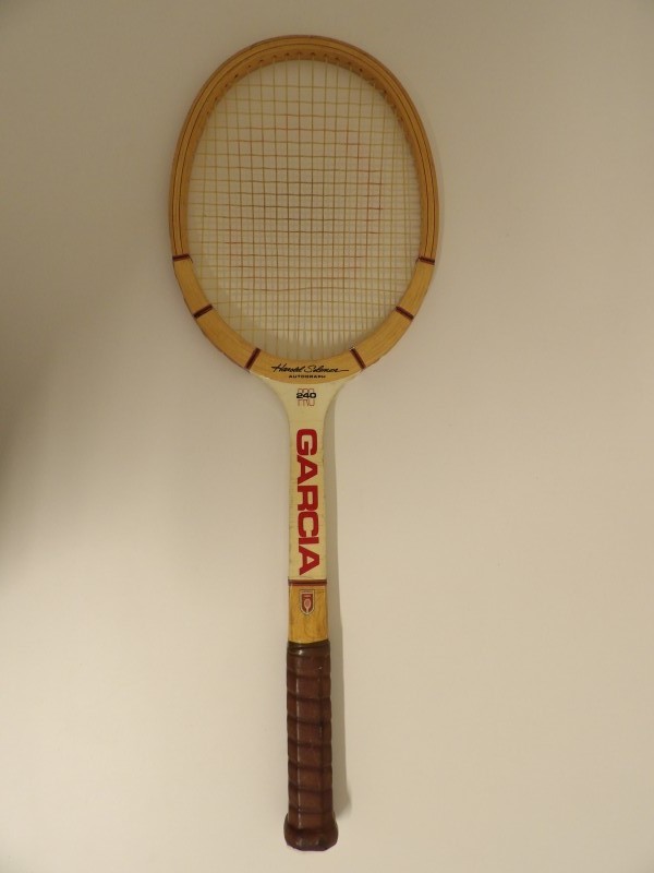 Vintage Garcia Pro 240 tennisracket (Harold Solomon Autograph)
