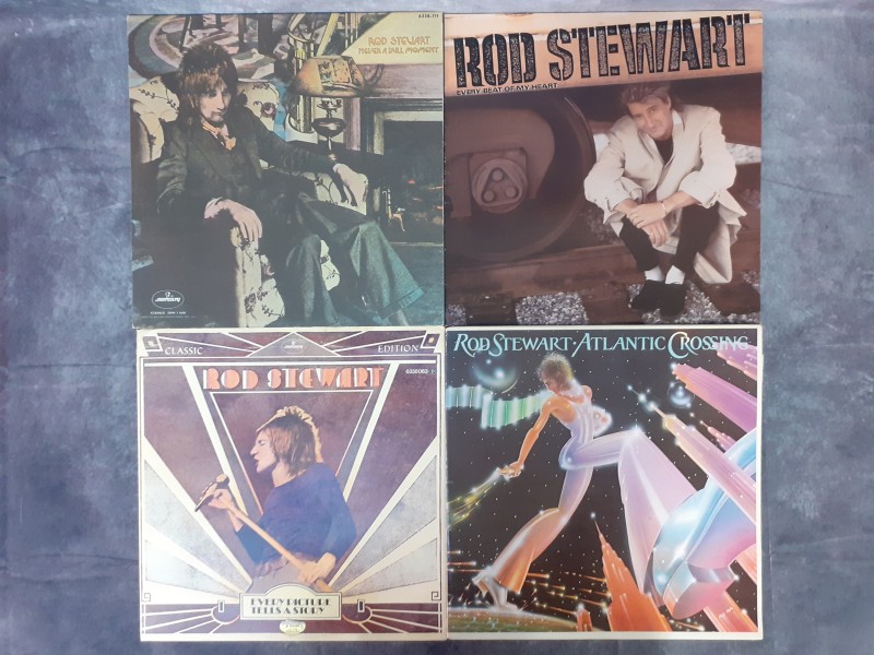 LP: Lot van 4 Rod Stewart albums