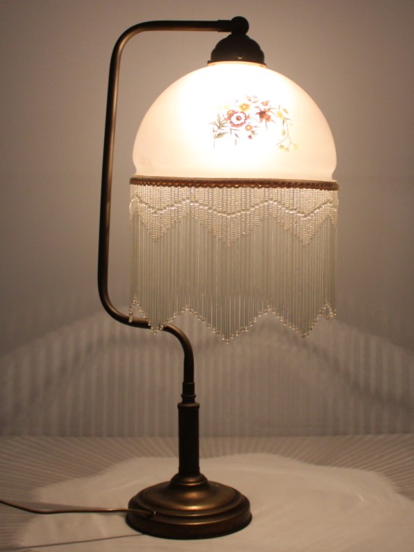 Vintage Bloemenlamp