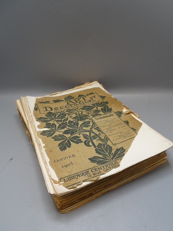 11 "Art & Décoration" tijdschriften uit 1903