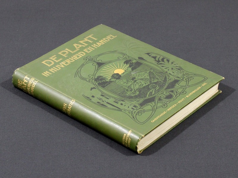 Antiek Boek 'De Plant in Nijverheid en Handel' ‒ D.A. Zoethout (Elsevier, 1914)