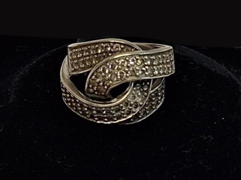 Merii ring 925 Sterling Silver met steentjes