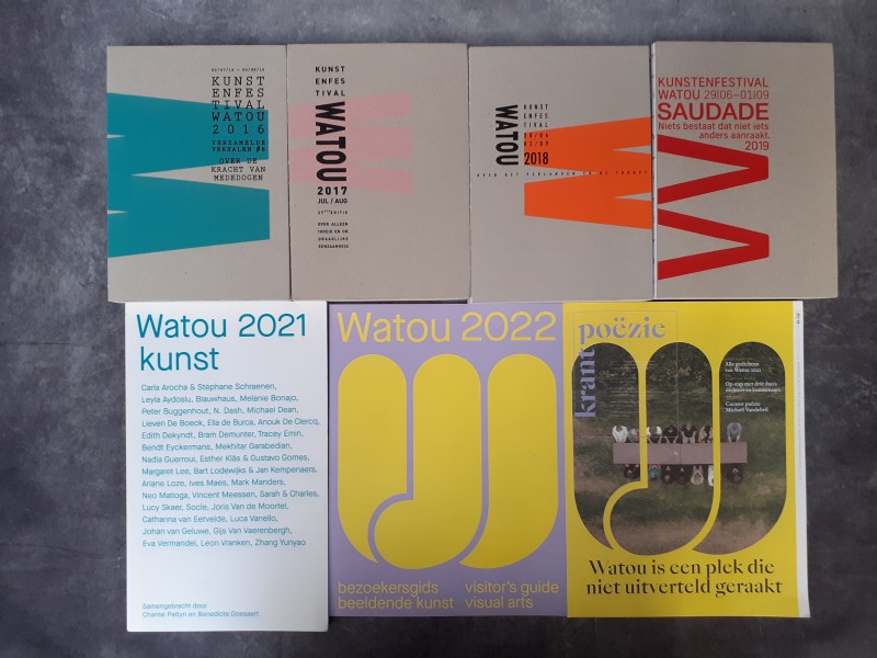 Boek: Kunstenfestival Watou: De Catalogusreeks (2016-2022)