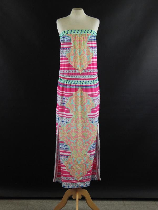 Hale Bob zomerse bandeau strandjurk in luchtige Jerseyachtige stof