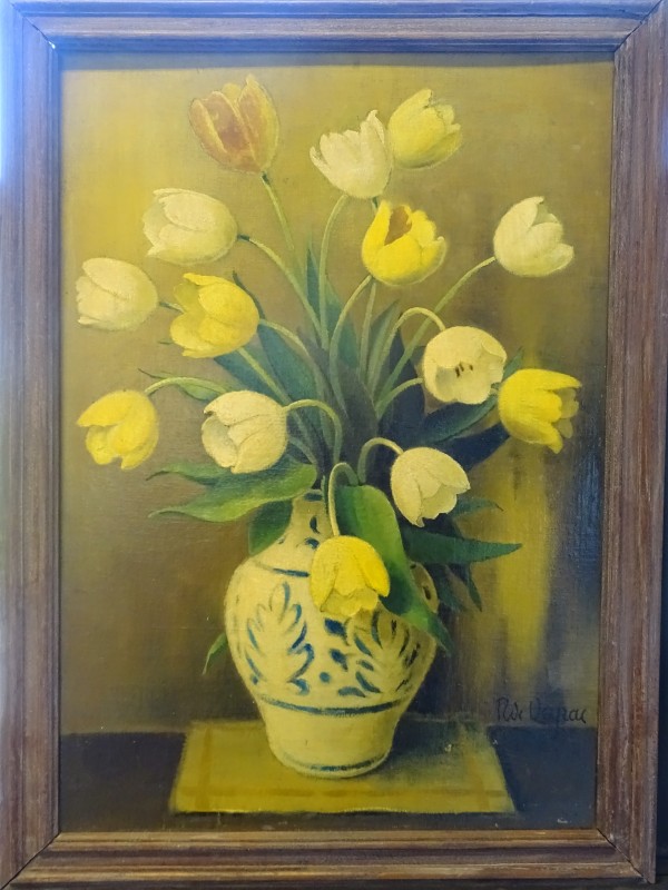 Stilleven schilderij