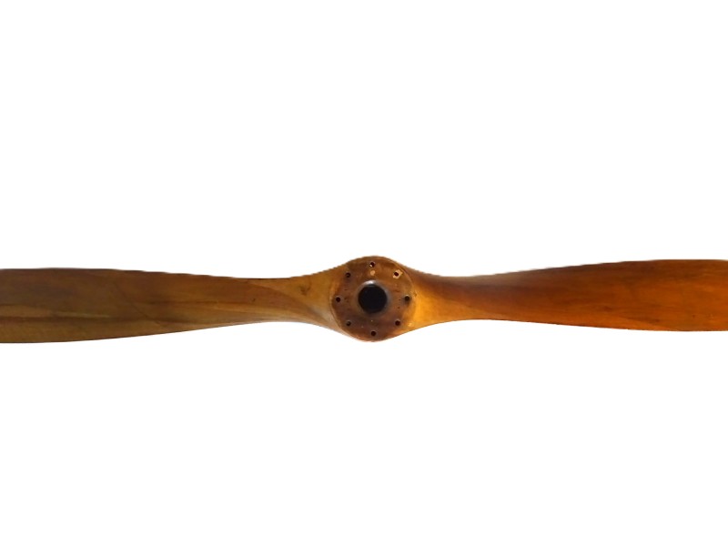 Grote houten propeller