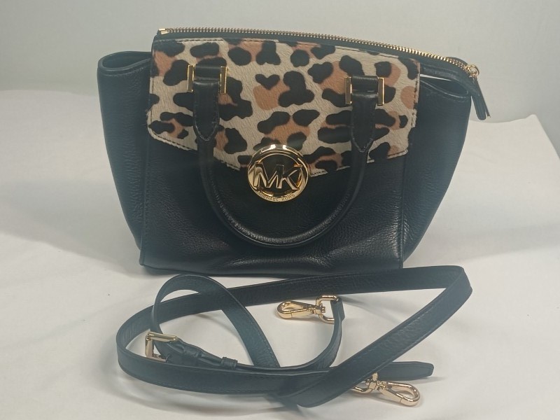 Michael Kors handtas met luipaardprint