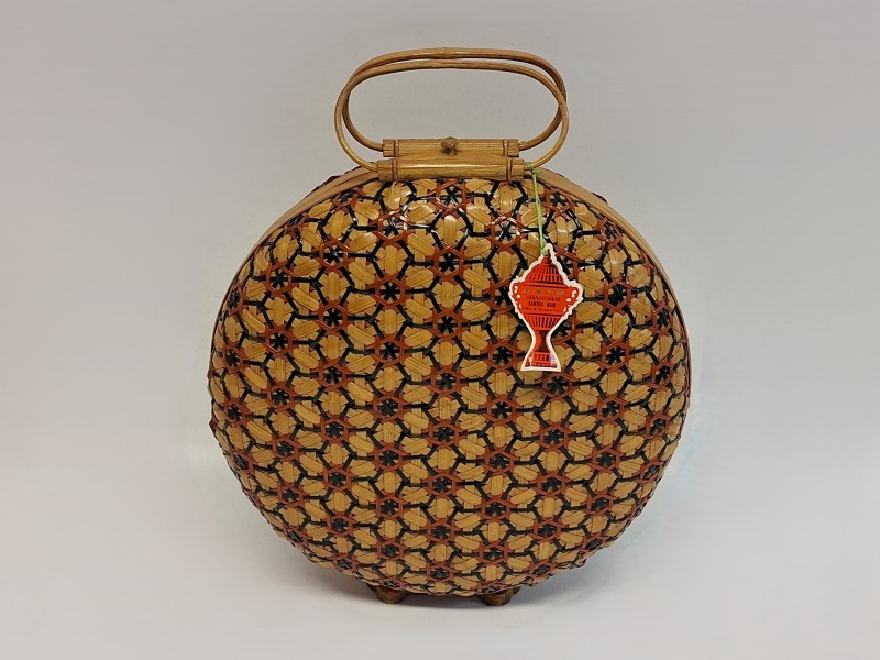 Vintage Bamboe handtas