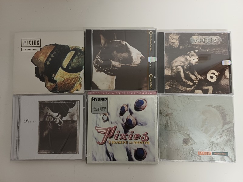 6 CD's Pixies