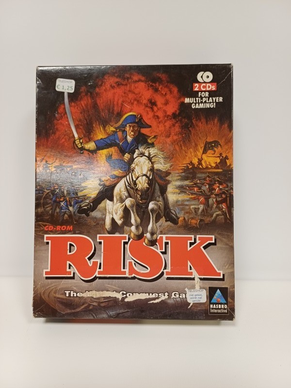 Vintage Risk PC CD-ROM + Atari Risk: Hasbro Interactive