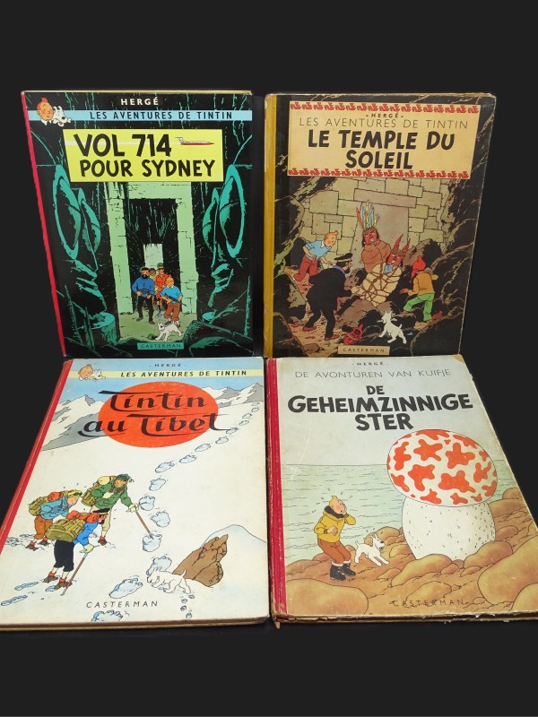 Lot 6 Kuifje/Tintin 1ste druk