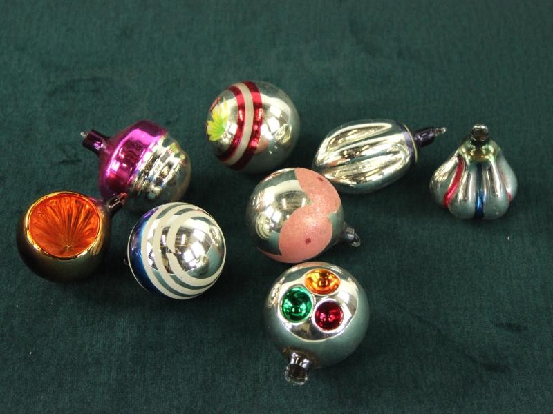 Lot van 8 Ajeko kerstballen