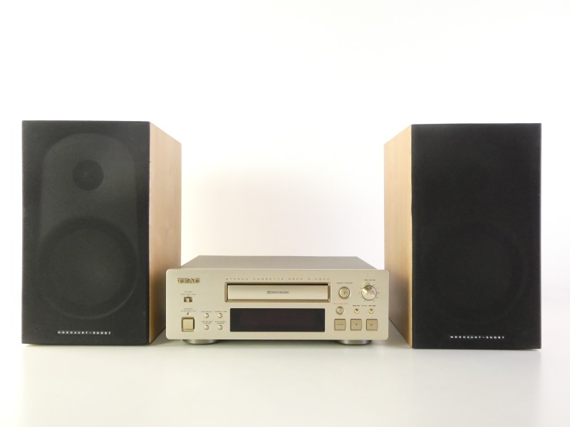 TEAC R-H500 Stereo Cassettedeck + mordaunshort avant 902i speakers