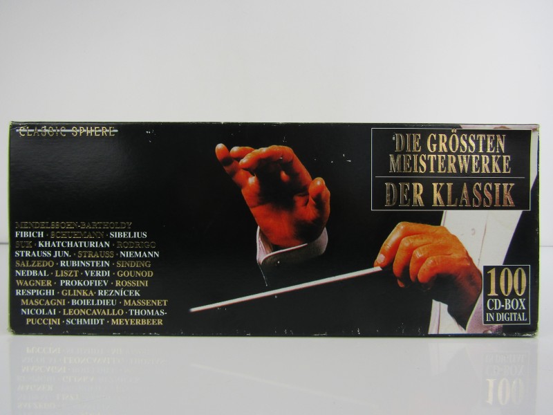 100 Cd Box The Greatest Classical Masterworks Kringwinkel