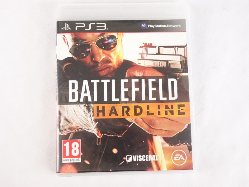 PS3 spel: Battlefield Hardline.