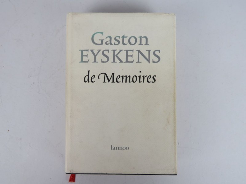 Boek - Gaston Eyskens - De memoires