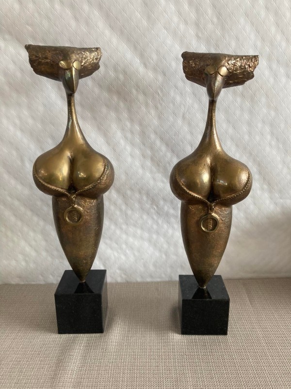 Bronzen beelden Sexbomba: Ondrej Zimka