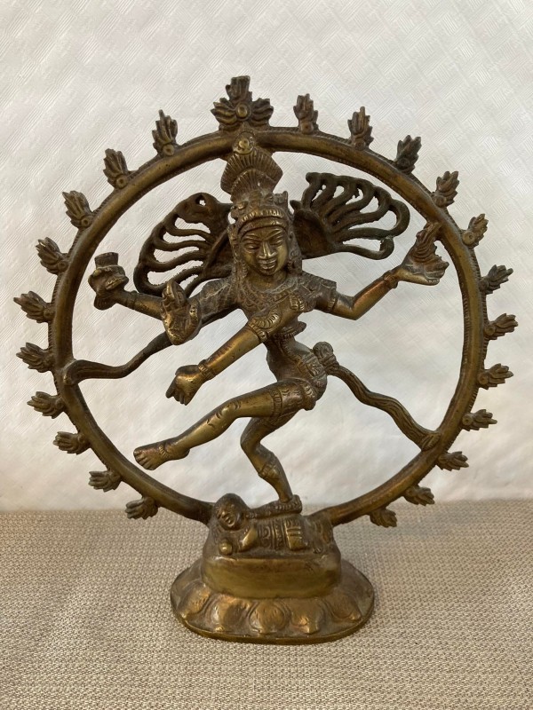Messing beeld Shiva