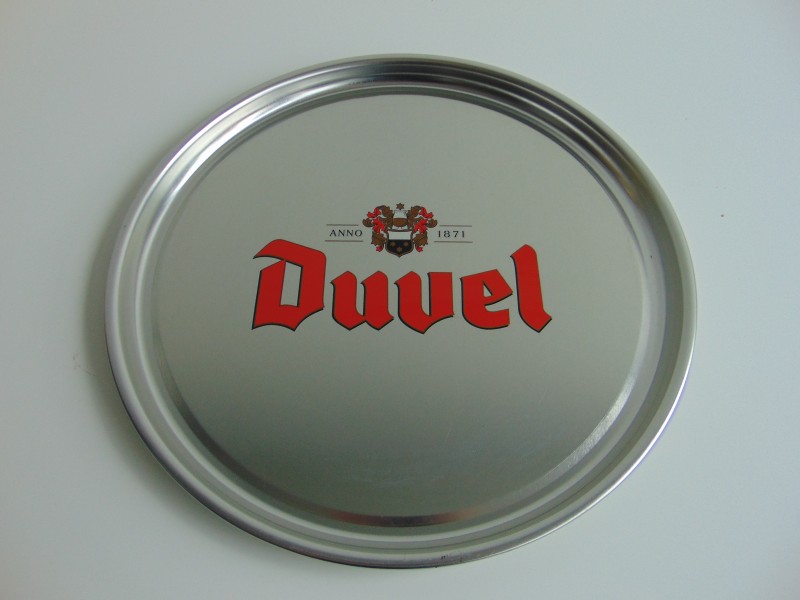 Metalen Dienblad: Duvel