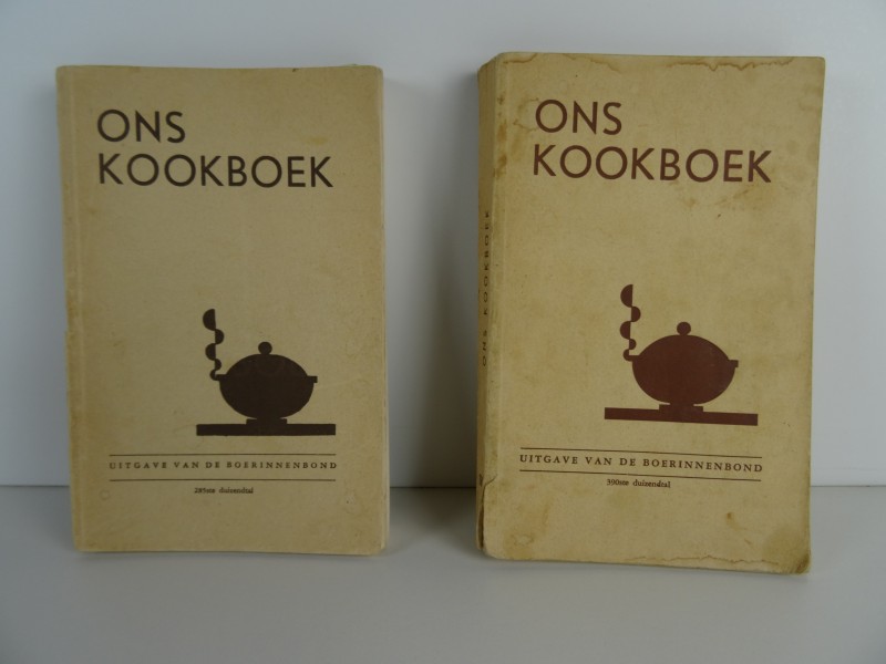 Boerinnenbond 2x Ons Kookboek 1953 En 1963 - Kringwinkel