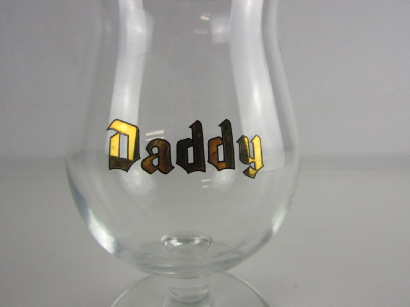 Duvelglas met Opschrift "Daddy".