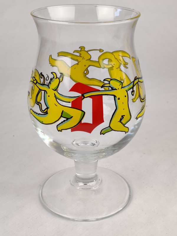 Duvel glas the 6 hop devils